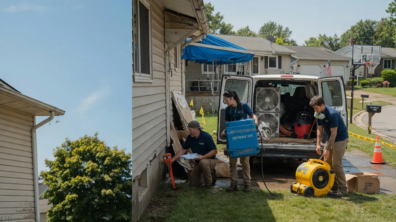 Ceiling Leak Cleanup in State College, PA near me