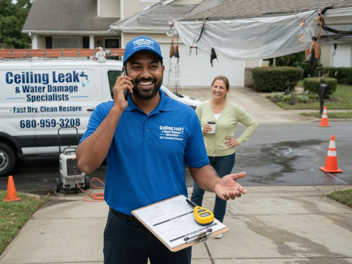 Ceiling Leak Cleanup State College, PA FAQs